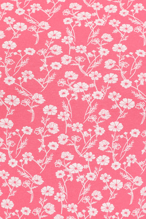 Kendal Top - Meadow Print Pink - GOTS Organic Cotton