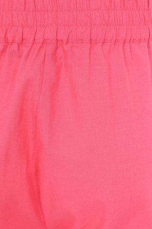 Sunny Pant - Pink - Organic Cotton Linen Blend