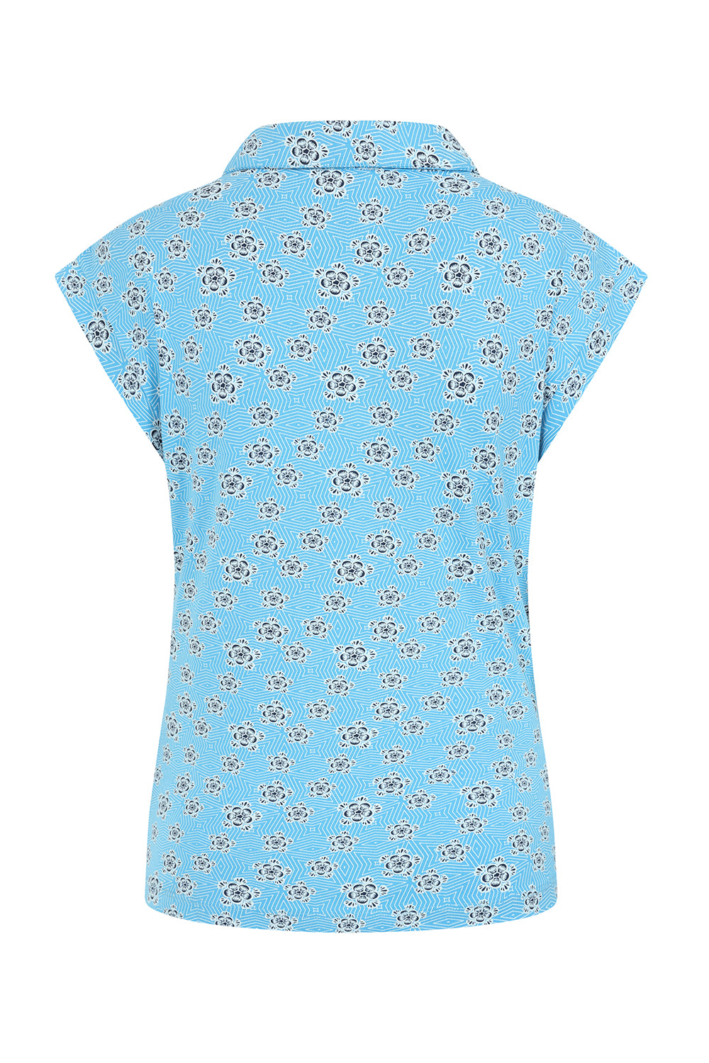 Alice Top - Geo Print Blithe - GOTS Organic Cotton