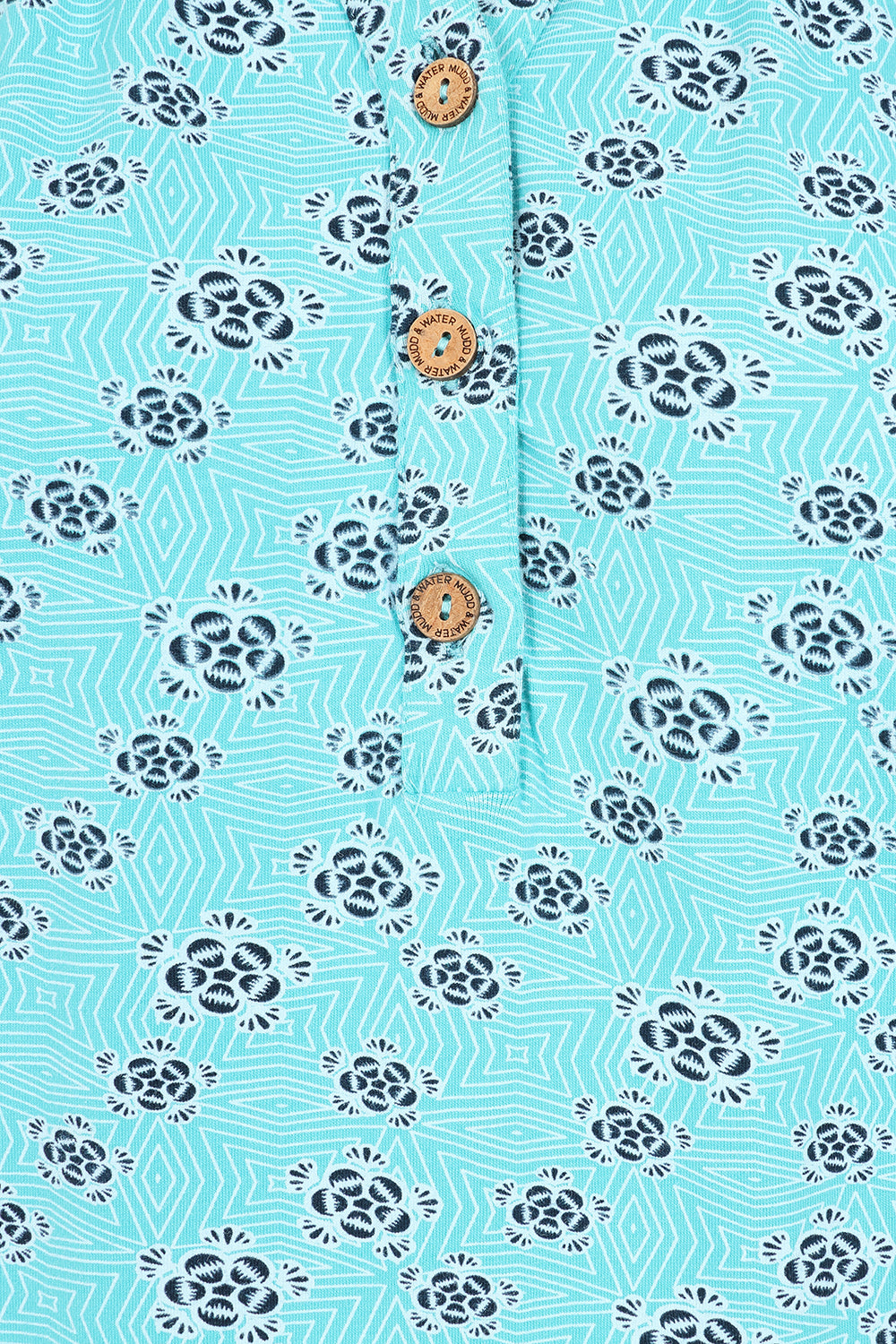 Alice Top - Geo Print Ceramic - GOTS Organic Cotton