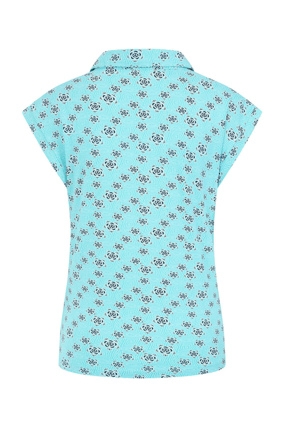 Alice Top - Geo Print Ceramic - GOTS Organic Cotton