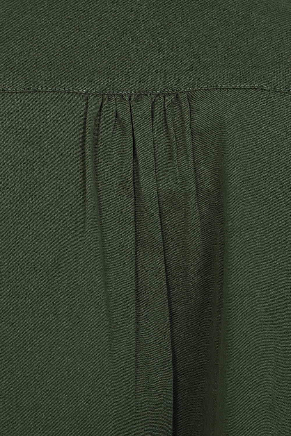 Falltime Tunic - Green - Organic Cotton Jean