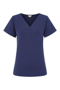 Fauna Top - Navy - GOTS Organic Cotton