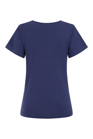 Fauna Top - Navy - GOTS Organic Cotton