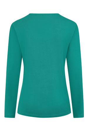 Fauna Top - Peacock - GOTS Organic Cotton