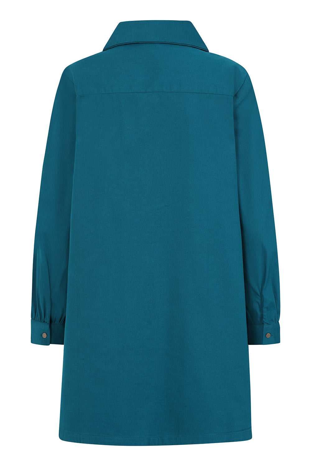 Fir Shirt Dress - Lagoon - Organic Cotton Jean