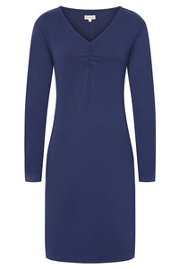 Florina Dress - Navy - GOTS Organic Cotton