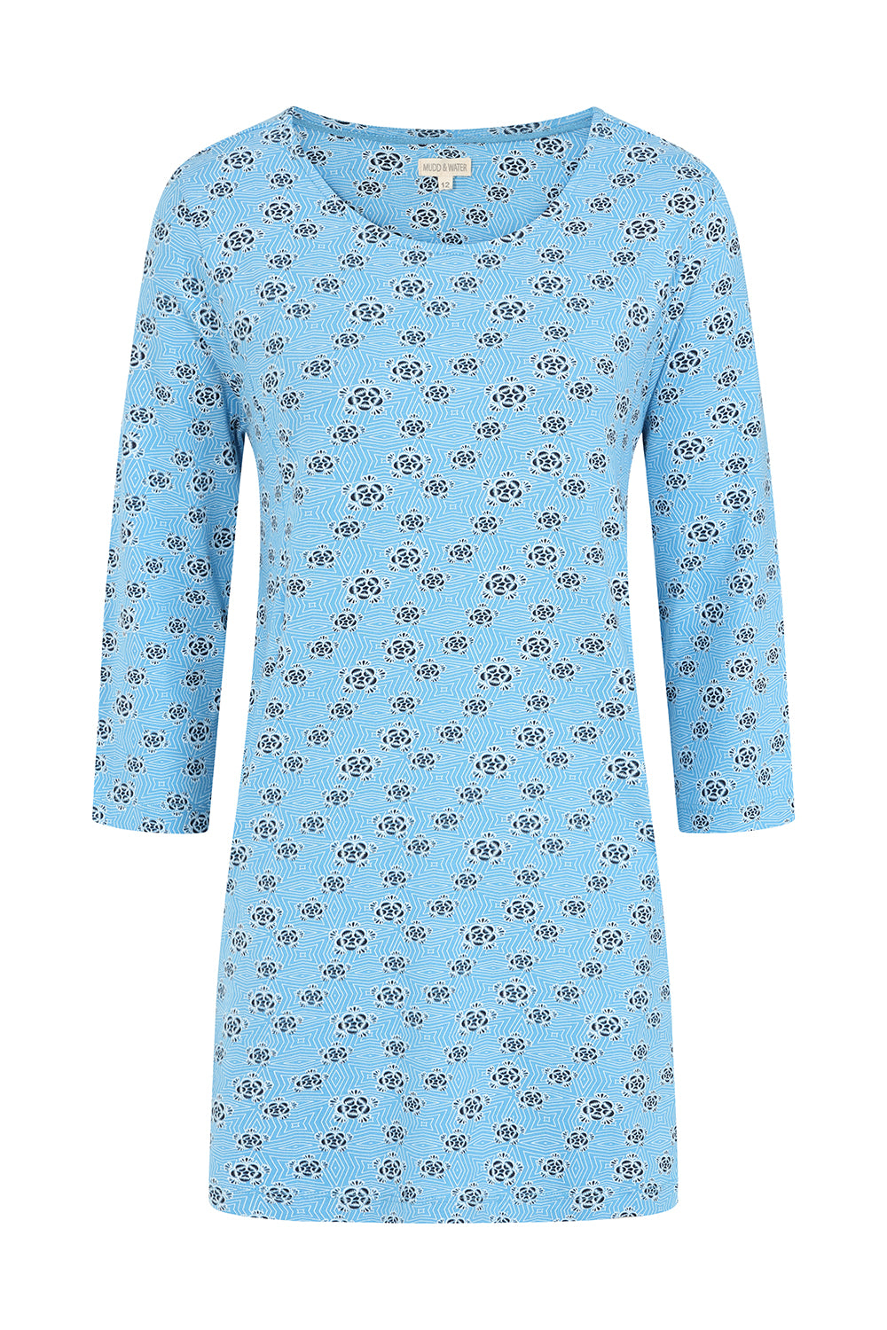 Francoise Tunic - Geo Print Blithe - GOTS Organic Cotton