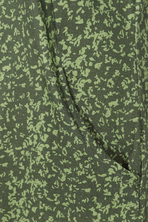 Francoise Tunic - Leaf Print Green - GOTS Organic Cotton