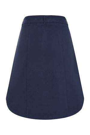 Holm Skirt - Navy - Organic Cotton Jean