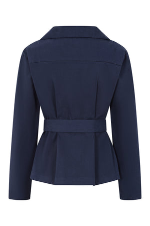 Julie Jacket - Navy - Organic Cotton Jean