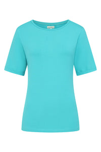 Kendal Top - Flower Print Ceramic - GOTS Organic Cotton