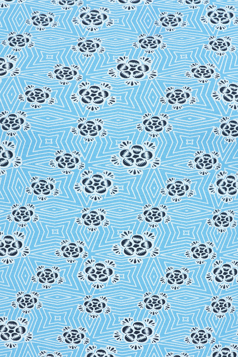 Kendal Top - Geo Print Blithe - GOTS Organic Cotton