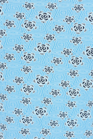 Kendal Top - Geo Print Blithe - GOTS Organic Cotton