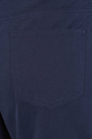 Lingon Trouser - Navy - Organic Cotton Jean