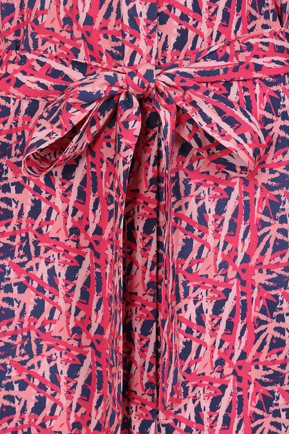 Osier Shirt Dress  - Brush Print Pink - Lenzing EcoVero