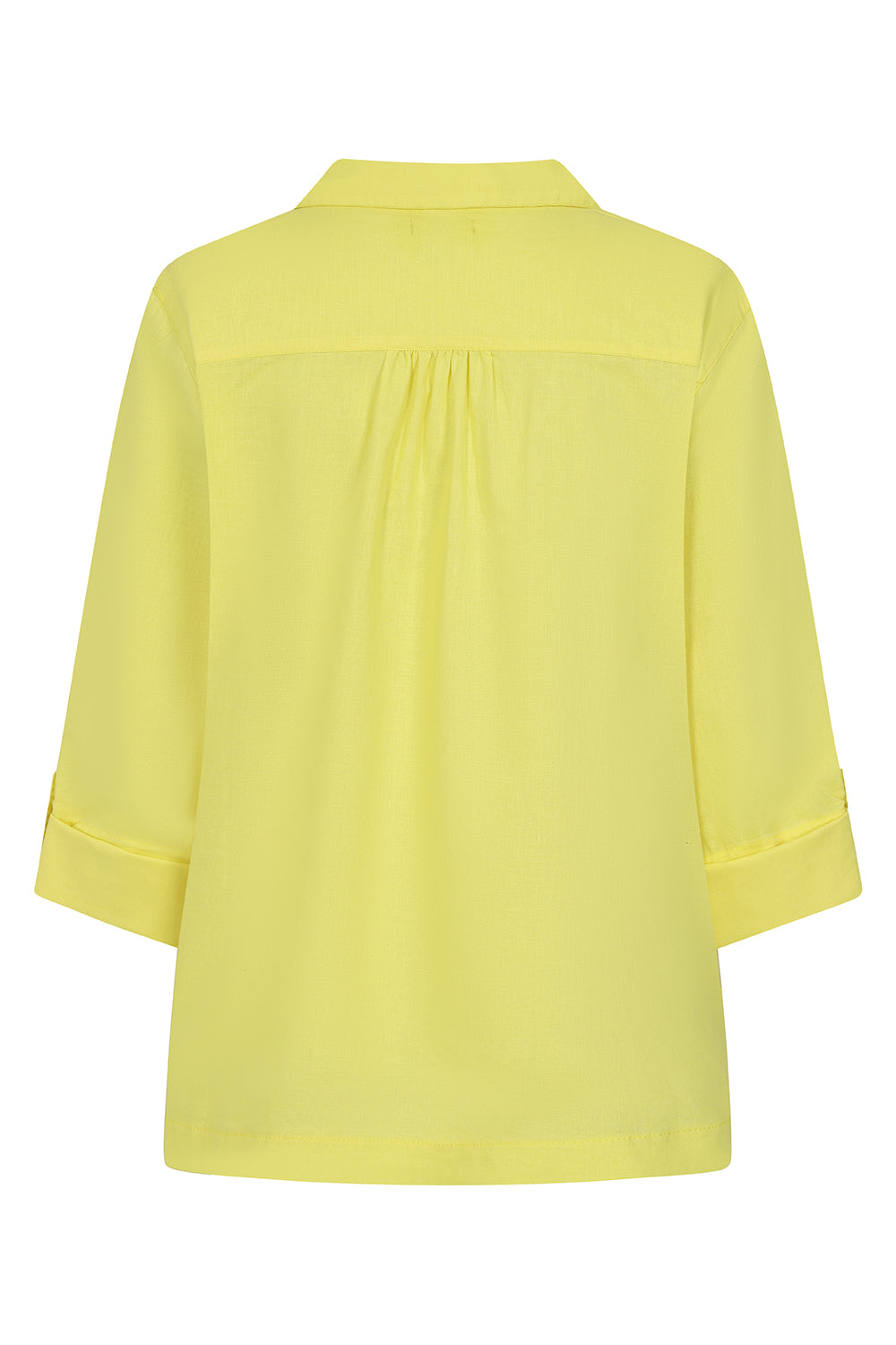 Summertime Smock - Lemon - Organic Cotton Linen Blend