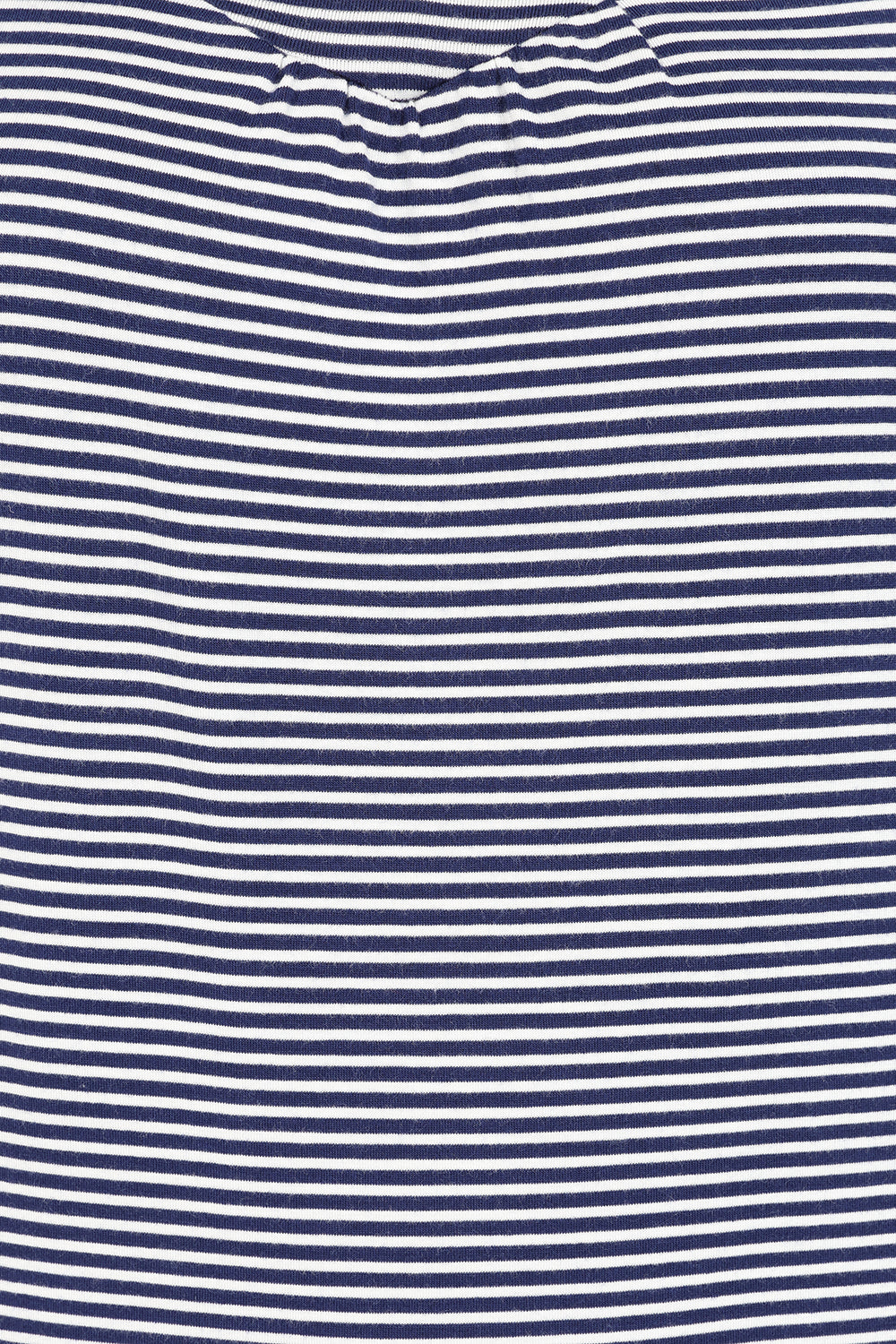 St Tropez Top - Navy Stripe - Viscose Jersey