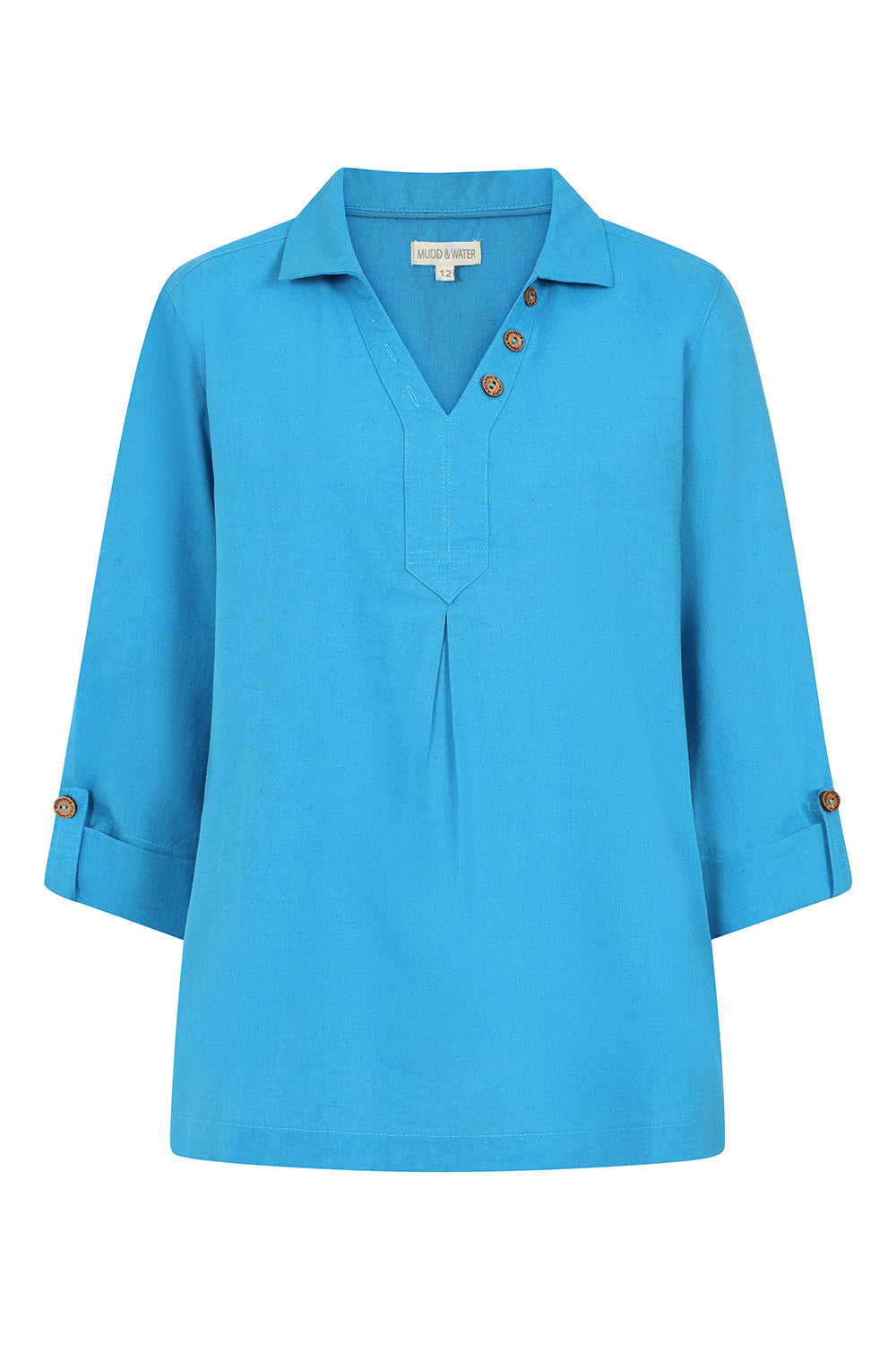 Summertime Smock - Blithe - Organic Cotton Linen Blend