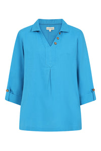 Summertime Smock - Blithe - Organic Cotton Linen Blend