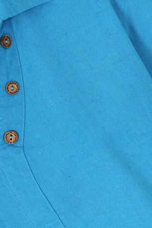 Summertime Smock - Blithe - Organic Cotton Linen Blend