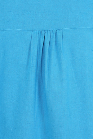 Summertime Smock - Blithe - Organic Cotton Linen Blend