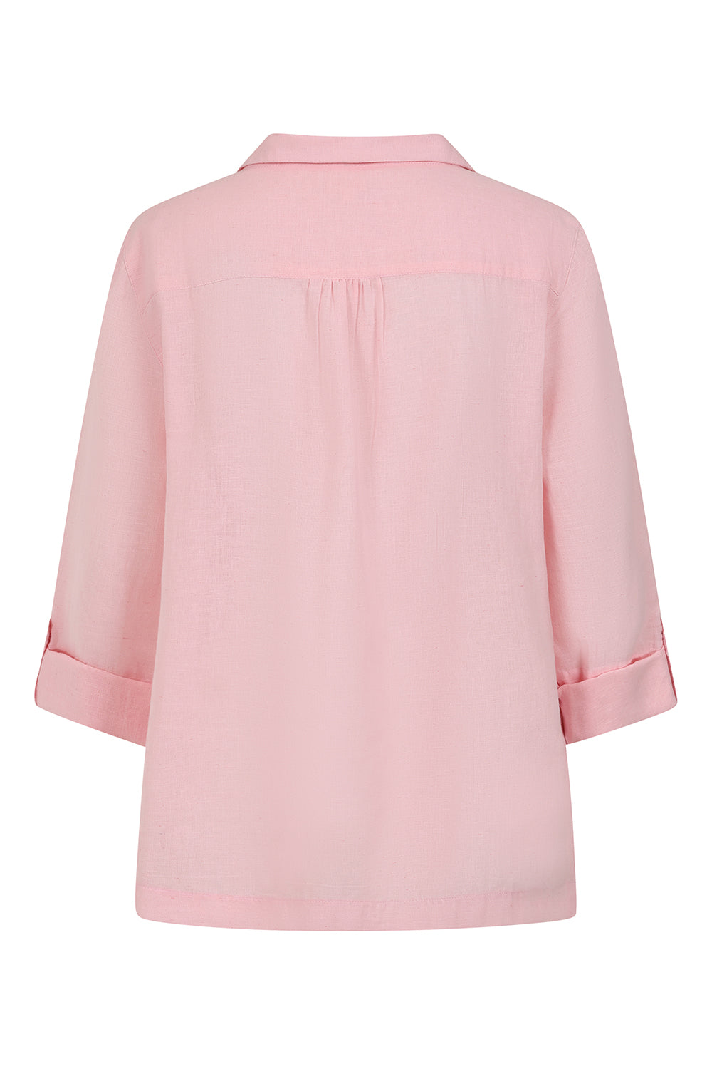 Summertime Smock - Coral Blush - Organic Cotton Linen Blend