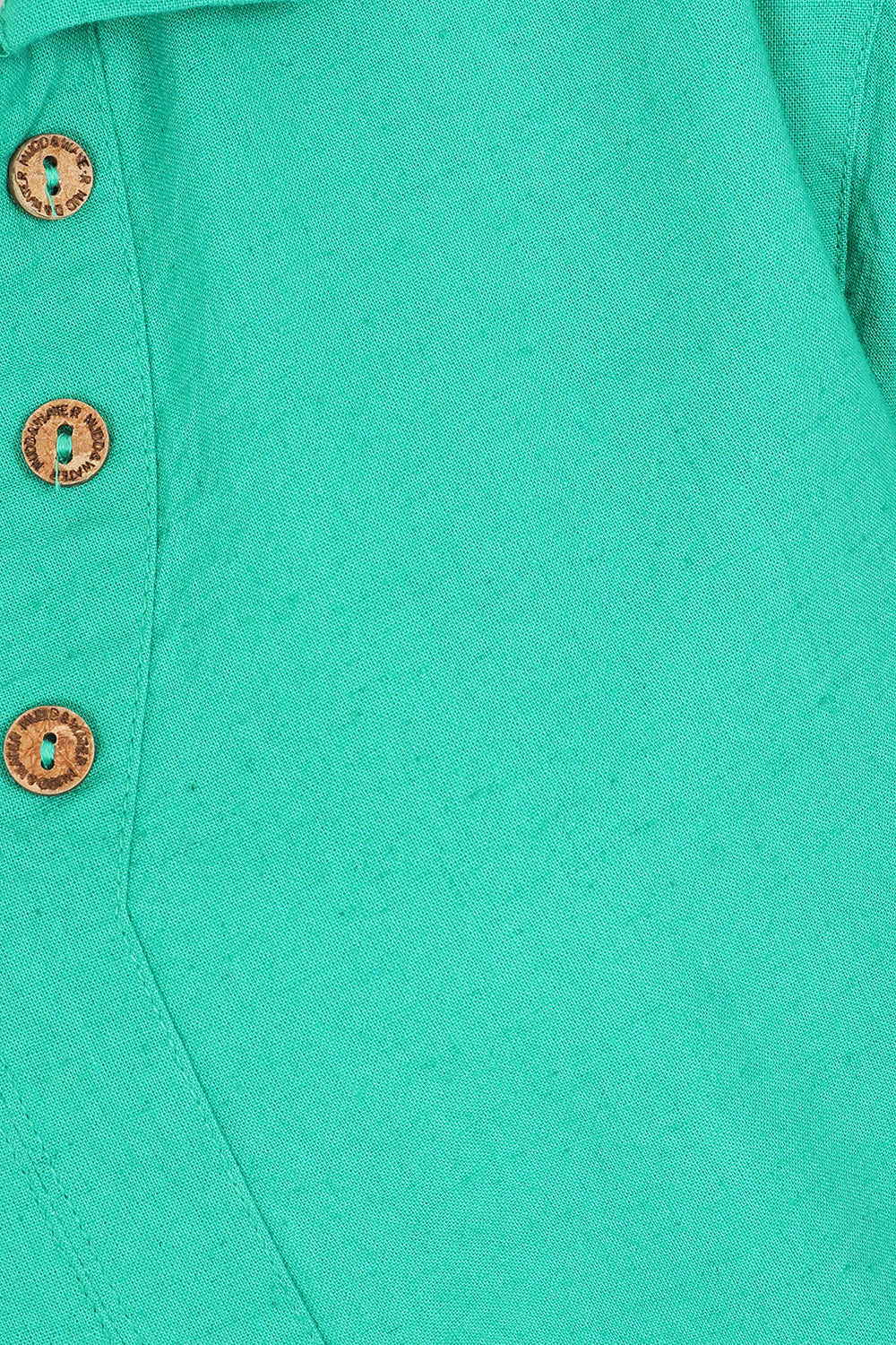 Summertime Smock - Mint - Organic Cotton Linen Blend