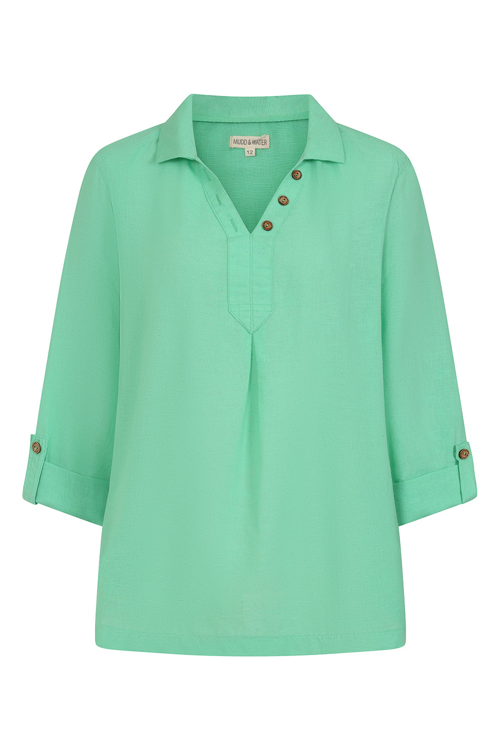Summertime Smock - Spring Bud - Organic Cotton Linen Blend