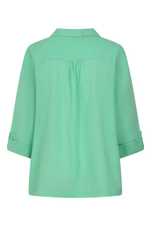 Summertime Smock - Spring Bud - Organic Cotton Linen Blend