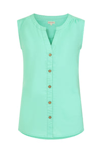 Sunrise Blouse - Spring Bud - Organic Cotton Linen Blend