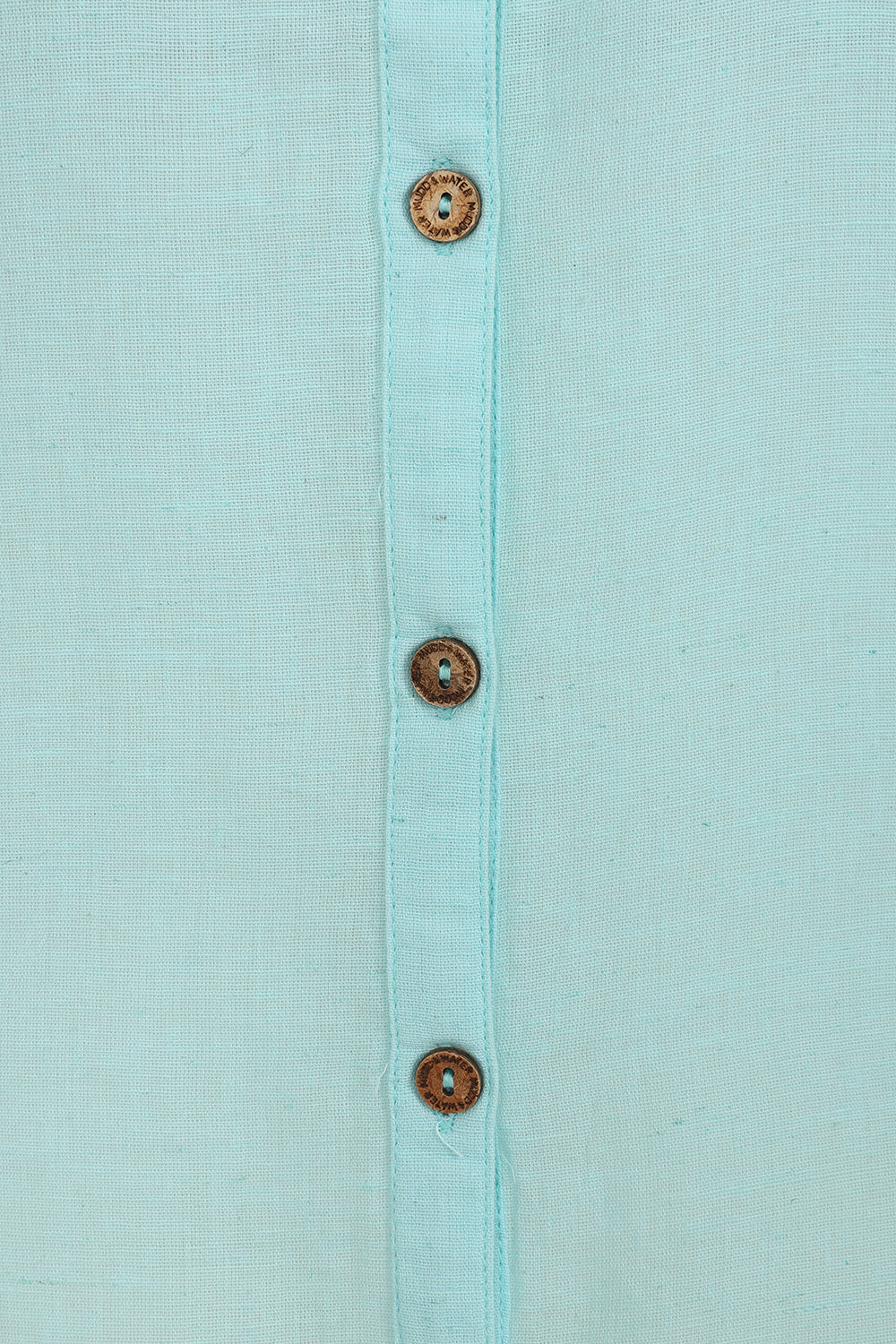 Sunrise Blouse - Tangier Turquoise - Organic Cotton Linen Blend