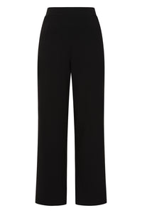 Tara Trouser - Black - GOTS Organic Cotton