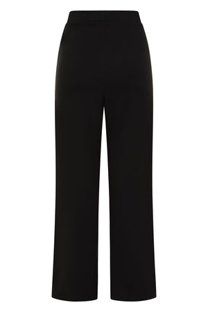 Tara Trouser - Black - GOTS Organic Cotton