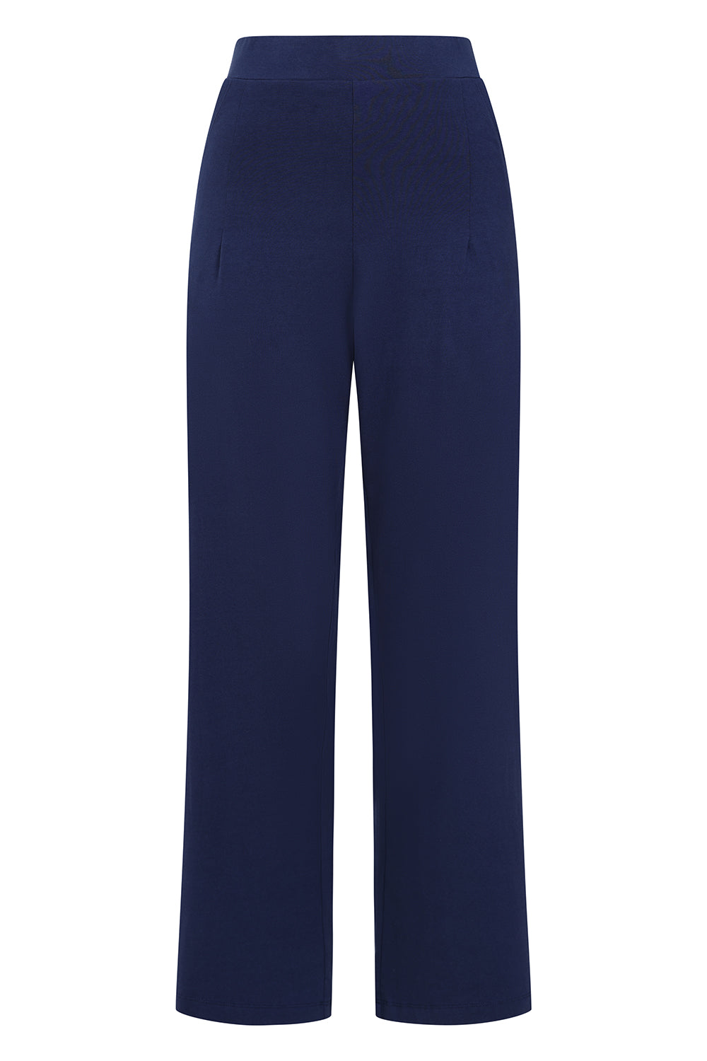 Tara Trouser - Navy - GOTS Organic Cotton