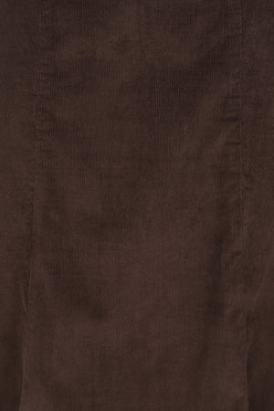 Winterberry Skirt - Chocolate - Organic Cotton Cord