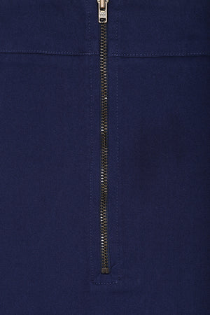 Winterberry Skirt -Navy - Organic Cotton Jean