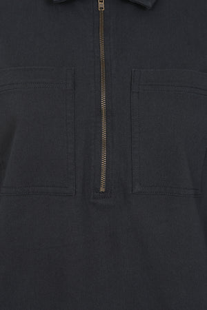 Wirral Dress - Grey - Organic Cotton Jean