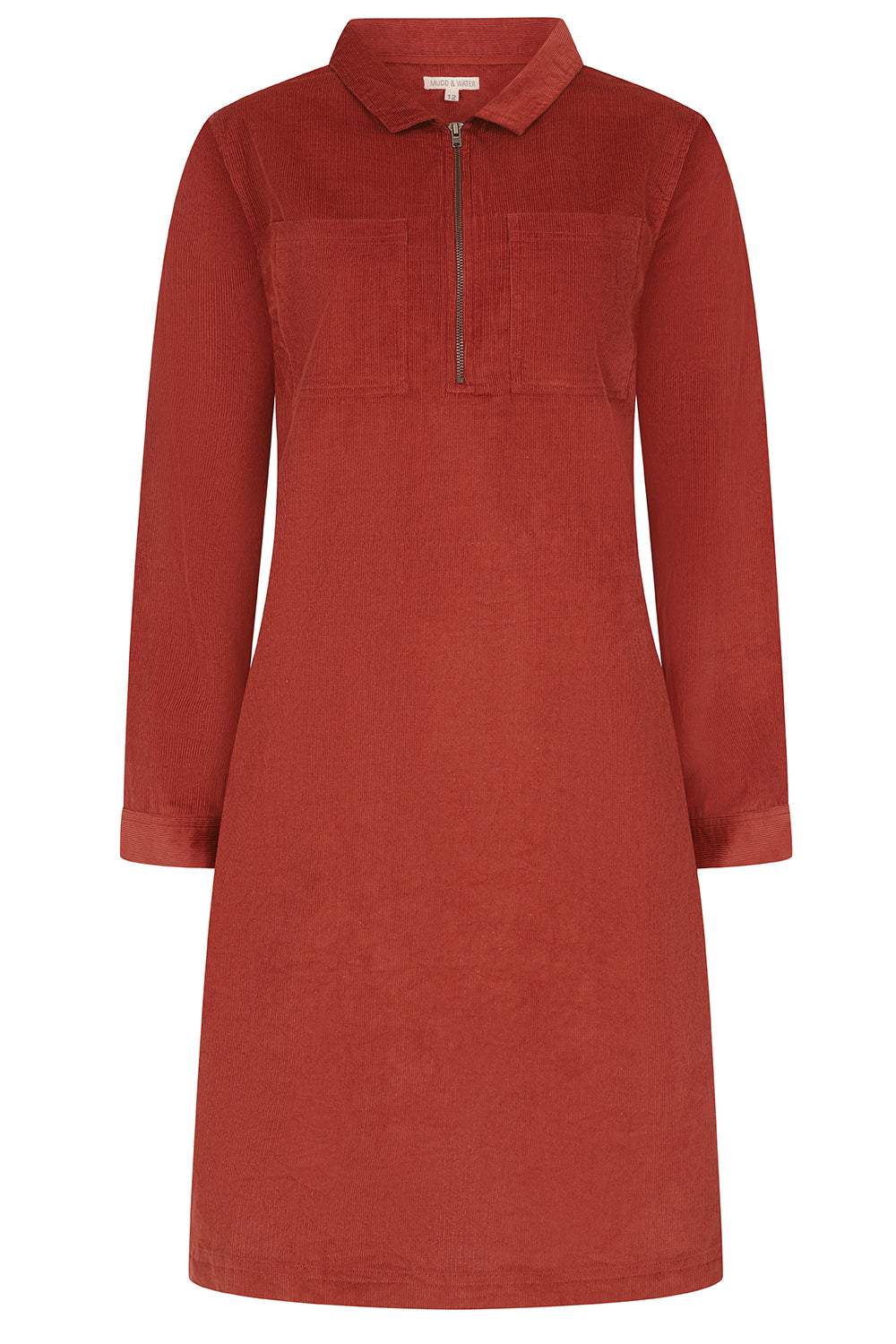 Wirral Dress - Spiced Apple - Organic Cotton Cord