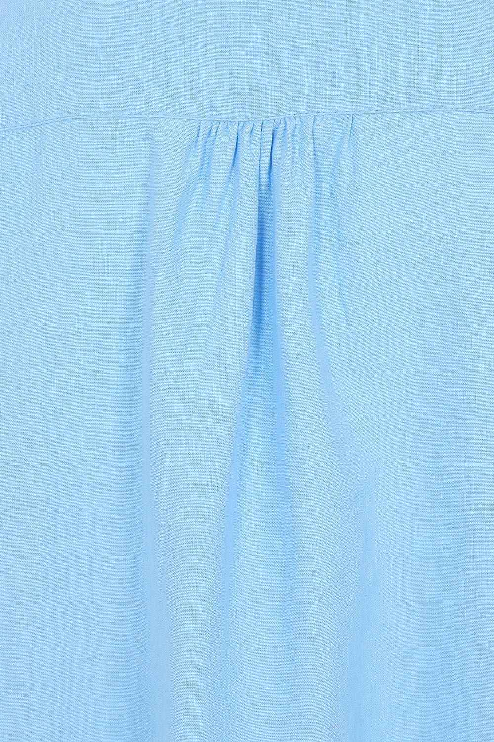Springtime Tunic - Blue - Organic Cotton Linen Blend