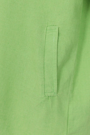 Springtime Tunic - Opaline - Organic Cotton Linen Blend