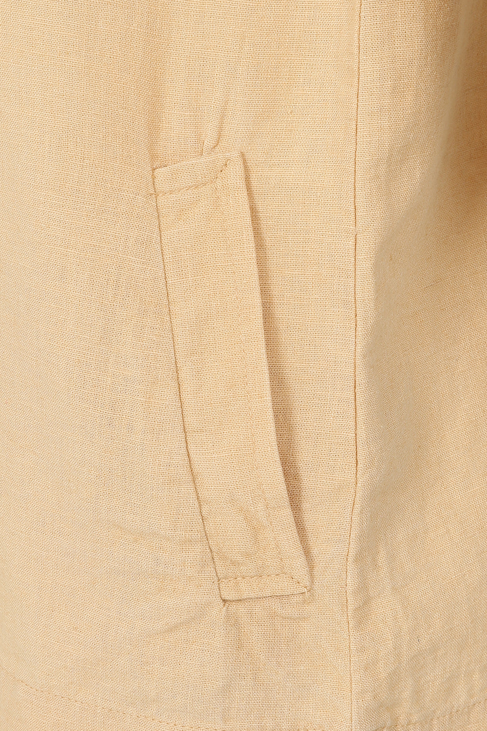 Summertime Smock - Sand - Organic Cotton Linen Blend